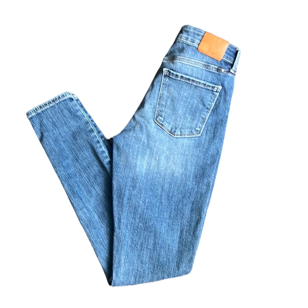 Lucky Brand High-Rise Light Washed Skinny Jeans